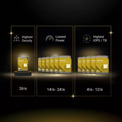Внутренний жесткий диск Western Digital WD Gold WD203KRYZ Внутренний жесткий диск Western Digital WD Gold WD203KRYZ
