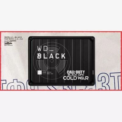 Портативный жесткий диск Western Digital WD_BLACK Call of Duty: Black Ops Cold War Special Edition P10 Game Drive WDBAZC0020BBK-WESN Портативный жесткий диск Western Digital WD_BLACK Call of Duty: Black Ops Cold War Special Edition P10 Game Drive WDBAZC0020BBK-WESN