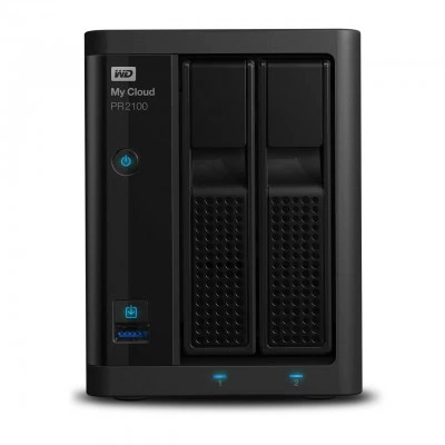 Сетевое хранилище Western Digital My Cloud Pro Series PR2100 WDBBCL0280JBK-NESN Сетевое хранилище Western Digital My Cloud Pro Series PR2100 WDBBCL0280JBK-NESN
