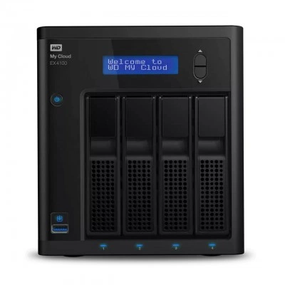 Сетевое хранилище Western Digital My Cloud Expert Series EX4100 WDBWZE0560KBK-NESN Сетевое хранилище Western Digital My Cloud Expert Series EX4100 WDBWZE0560KBK-NESN