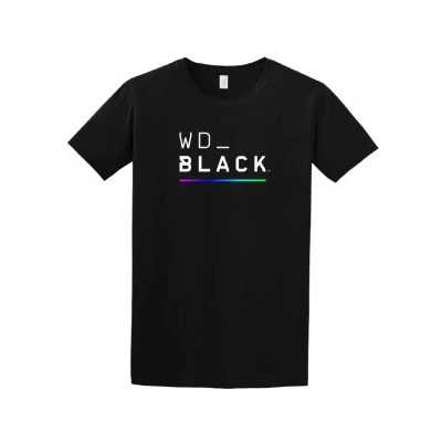 Футболка Western Digital WD_BLACK T-Shirt with Color RGB Bar WDMX067RNW Футболка Western Digital WD_BLACK T-Shirt with Color RGB Bar WDMX067RNW