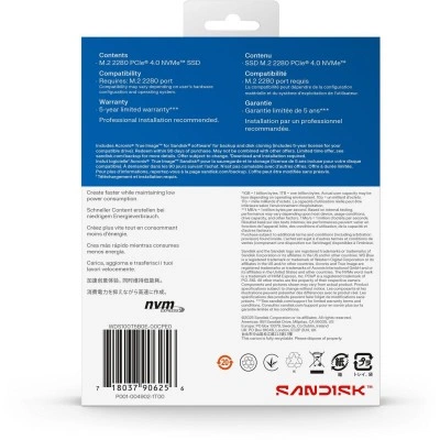 Твердотельный накопитель Western Digital Blue SN550 WDS100T5B0E Твердотельный накопитель Western Digital Blue SN550 WDS100T5B0E