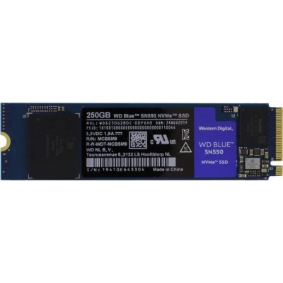 Твердотельный накопитель Western Digital WD Blue SN550 WDS250G2B0C Твердотельный накопитель Western Digital WD Blue SN550 WDS250G2B0C