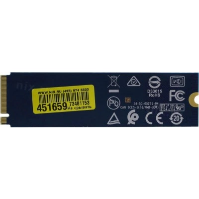 Твердотельный накопитель Western Digital WD Blue SN550 WDS250G2B0C Твердотельный накопитель Western Digital WD Blue SN550 WDS250G2B0C