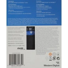 Твердотельный накопитель Western Digital WD Blue SN5000 WDS500G4B0E